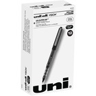 uniball™ Vision Rollerball Pens - Micro Pen Point - 0.5 mm Pen Point Size - Black Pigment-based Ink - 1 Each