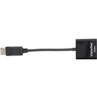 VisionTek DisplayPort to HDMI Active Adapter (M/F) - DisplayPort/HDMI A/V Cable for Audio/Video Device - First End: 1 x DisplayPort Digital Audio/Video - Male - Second End: 1 x HDMI Digital Audio/Video - Female - Black