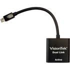 VisionTek Mini DisplayPort to Dual Link DVI-D Active Adapter (M/F) - DVI/Mini DisplayPort Video Cable for Monitor, Video Device - Mini DisplayPort Digital Audio/Video - DVI-D (Dual-Link) Digital Video - Black