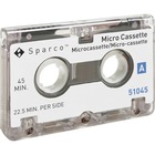 Sparco 45-minute Dictating Micro Cassette - 1 x 45 Minute