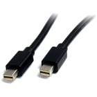 StarTech.com 2m (6ft) Mini DisplayPort Cable, 4K x 2K Ultra HD Video, Mini DisplayPort 1.2 Cable, Mini DP Cable for Monitor, mDP Cord, M/M - 2m/6.6ft Mini DisplayPort Cable (Mini DP 1.2); 4Kx2K video (3840x2400p 60Hz); 21.6 Gbps/HBR2/8Ch Audio/MST - Durab