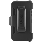OtterBox Defender Carrying Case (Holster) Apple iPhone Smartphone - Black - Drop Resistant, Scratch Resistant, Dust Resistant, Shock Resistant, Bump Resistant, Damage Resistant - Silicone Body - Polycarbonate Interior Material - Belt Clip - 1 Pack