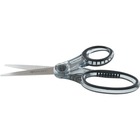 Acme United X-ray Microban Handle Pointed Tip Scissors - Left/Right - Stainless Steel - Pointed Tip - Black - 1 Each