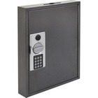 FireKing E-lock Steel Key Cabinets - Electronic, Key Lock - Scratch Resistant - for Key - White, Yellow, Silver, Black - Steel, Chrome Plated