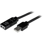 StarTech.com 10m USB 2.0 Active Extension Cable - M/F - Extend the distance between a computer and a USB 2.0 device by 10 meters - USB 2.0 Active Extension Cable - 10m USB Active Repeater - USB 2.0 Active Extender - Male to Female USB Active Extension - USB Active Extension Cable Type A (M) to Type A (F)