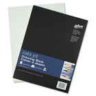 Hilroy Studio Pro Drawing Book - 50 Sheets - Plain - 50 lb Basis Weight - 9" x 12" - White Paper - Acid-free - 1 Each