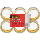 Tartan Commercial Grade Packaging Tape - 54.6 yd (49.9 m) Length x 1.88" (47.8 mm) Width - 1.90 mil (0.05 mm) Thickness - 3" Core - Polypropylene - 6 / Pack - Clear