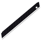 Olfa Snap-off Blade - 0.35" (9 mm) Length - Snap-off, Long Lasting, Durable - High Carbon Steel - 1 Pack - Black