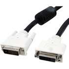 StarTech.com 6 ft DVI-D Dual Link Monitor Extension Cable - M/F - DVI-D Male - DVI-D Female Video - 6ft - Black