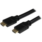 StarTech.com 50ft In Wall Plenum Rated HDMI Cable, 4K High Speed Long HDMI Cord w/ Ethernet, 4K30Hz UHD, 10.2 Gbps, HDMI 1.4 Display Cable - 50ft/15.2m HDMI 1.4b Cable with Ethernet; 4K (3840x2160p 30Hz)/Full HD 1080p/10.2 Gbps bandwidth/8Ch Audio - Ultra HD/PVC strain relief; CMP rated for ducts/conduits - 24AWG/gold-plated connectors - For laptop/workstation; UHD/4K monitor/ projector