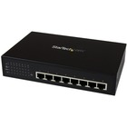 StarTech.com 8 Port Unmanaged Industrial Gigabit Power over Ethernet Switch - 802.3af/at PoE+ Switch - Wall Mountable - Connect power and Gigabit Ethernet data to 8 PoE-enabled devices, with 30W per-port output - 8 Port Unmanaged Industrial Gigabit Power over Ethernet Switch - 802.3af/at PoE+ Switch - Wall Mountable - PoE Network Switch - 1000Mbps Gigabit PoE Switch