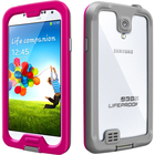LifeProof fr for Galaxy S4 Case - For Smartphone - Magenta, Gray, Clear - Scratch Resistant