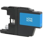 Clover Technologies High Yield Inkjet Ink Cartridge - Alternative for Brother LC71C, LC75C - Cyan - 1 Each - 600 Pages