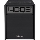 iHome iBN180 Desktop Clock Radio - Mono - 2 x Alarm - FM - USB - Manual Snooze
