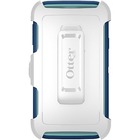 OtterBox Defender Carrying Case (Holster) Smartphone - Glacier - Drop Resistant, Bump Resistant, Shock Resistant, Dust Resistant Interior, Scratch Resistant Interior, Impact Resistance, Scratch Resistant Screen Protector - Silicone Body - Polycarbonate Interior Material - Belt Clip - 5.60" (142.24 mm) Height x 4.30" (109.22 mm) Width x 1.10" (27.94 mm) Depth - Retail