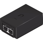 Ubiquiti PoE Adapter - 120 V AC, 230 V AC Input - 48 V DC, 500 mA Output - 1 x Gigabit Ethernet Input Port(s) - 1 x PoE Output Port(s) - 24 W