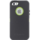 OtterBox Defender Rugged Carrying Case (Holster) Apple iPhone Smartphone - Key Lime - Drop Resistant Interior, Bump Resistant Interior, Shock Resistant Interior, Scratch Resistant Screen Protector, Dust Resistant Cover, Scratch Resistant Interior, Impact Resistance Interior, Debris Resistant Cover - Silicone Body - Polycarbonate Interior Material - Belt Clip