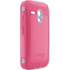 OtterBox Defender Carrying Case (Holster) Smartphone - Wild Orchid - Drop Resistant Exterior, Bump Resistant Exterior, Scratch Resistant Interior, Scuff Resistant Exterior, Dust Resistant Exterior, Dirt Resistant Exterior, Lint Resistant Exterior, Smudge Resistant Interior, Impact Absorbing Exterior - Synthetic Rubber Body