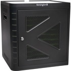Kensington Charge & Sync Cabinet, Universal Tablet - Black - 16.93" (430 mm) Height x 15.75" (400 mm) Width x 13.78" (350 mm) Depth - Black