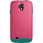 OtterBox Symmetry Series for Samsung GALAXY S 4 - For Smartphone - Teal Rose - Bump Resistant, Drop Resistant, Scratch Resistant, Shock Absorbing - Polycarbonate, Synthetic Rubber, Plastic