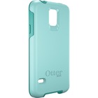 OtterBox Symmetry Series for Samsung GALAXY S5 - For Smartphone - Aqua Sky - Bump Resistant, Drop Resistant, Scratch Resistant, Shock Absorbing - Polycarbonate, Synthetic Rubber, Plastic