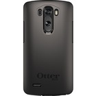 OtterBox Symmetry Series Case for LG G3 - For Smartphone - Black - Smooth - Drop Resistant, Bump Resistant, Shock Resistant, Shock Absorbing - Polycarbonate, Rubber