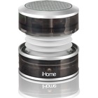 iHome iM60 Portable Speaker System - Gray - Battery Rechargeable - USB