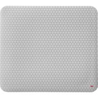 3M Precise Mouse Pad with Gel Wrist Rest - Gray Bitmap - 0.30" (7.62 mm) x 8" (203.20 mm) Dimension - Foam