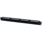 StarTech.com 24 Port 1U Rackmount Cat 6 110 Patch Panel - Organize up to 24 Cat6 patch cables - 110 Type Patch Panel - 1U 24 port Cat6 RackMount Patch Panel - Cat6 Patch Panel - 1U 24 port Network Patch Panel - 24 Port 1U Rackmount Cat 6 110 Patch Panel -