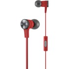 JBL Synchros E10 In-ear Headphones with 1 Button Remote/mic - Stereo - Mini-phone (3.5mm) - Wired - 32 Ohm - 10 Hz - 22 kHz - Earbud - Binaural - In-ear - 3.9 ft Cable - Red