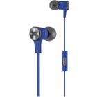 JBL Synchros E10 In-ear Headphones with 1 Button Remote/mic - Stereo - Mini-phone (3.5mm) - Wired - 32 Ohm - 10 Hz - 22 kHz - Earbud - Binaural - In-ear - 3.9 ft Cable - Blue