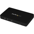 StarTech.com HDMI Splitter 1 In 2 Out - 4k 30Hz - 2 Port - Aluminum - HDMI Multi Port - HDMI Audio Splitter - Split an HDMI audio/video source on two separate HDMI Displays simultaneously, with support for resolutions up to 4K - 1x2 HDMI Splitter - 1x2 HDMI Splitter - 2-port HDMI Splitter - 4K HDMI Splitter - USB Powered HDMI Splitter - 2-Port - 4K at 30Hz