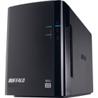 Buffalo DriveStation Duo HD-WH8TU3/R1 DAS Storage System - 2 x HDD Supported - 2 x HDD Installed - 8 TB Installed HDD Capacity - Serial ATA/300 Controller - RAID Supported 0, 1, JBOD - 2 x Total Bays - 1 USB Port(s) - 1 USB 3.0 Port(s) - TAA Compliant