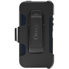 OtterBox Defender Carrying Case (Holster) Apple iPhone 5, iPhone 5s Smartphone - Impact Absorbing Interior, Damage Resistant Interior, Scuff Resistant Screen Protector, Shock Resistant Interior, Drop Resistant Interior, Dust Resistant Port, Dirt Resistant Port, Bump Resistant Interior, Scratch Resistant Screen Protector, Scrape Resistant Screen Protector, Lint Resistant Port, ... - Synthetic Rubber Body - Belt Clip