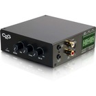 C2G 25/70V 50W Audio Amplifier - Plenum Rated - 20 kHz - 100 Hz to 20 kHz