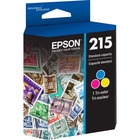Epson DURABrite Ultra T215 Original Ink Cartridge - Inkjet - Standard Yield - Cyan, Magenta, Yellow - 1 Each
