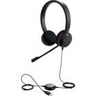 Jabra Evolve 20 UC Stereo - Stereo - USB - Wired - Over-the-head - Binaural - Supra-aural - Noise Cancelling Microphone - Noise Canceling