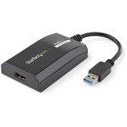 StarTech.com USB 3.0 to HDMI Adapter, DisplayLink Certified, 1920x1200, USB-A to HDMI Display Adapter, External Graphics Card for Mac/PC - USB 3.0 to HDMI adapter supports 1080p/5ch audio - USB to HDMI adapter to connect your USB Type-A computer/laptop to an HDMI monitor/projector - USB external video/graphics card has auto-driver install w/ Windows/Chrome - Windows/macOS/Chrome/Ubuntu