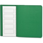 Oxford Letter Recycled Report Cover - 8 1/2" x 11" - 100 Sheet Capacity - Green - 10% Fiber Recycled - 25 / Box