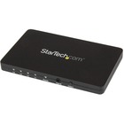 StarTech.com 4-Port HDMI automatic video switch w/ aluminum housing and MHL support - 4K 30Hz - 3840 × 2160 - 4K - 1080p4 x 1 - 1 x HDMI Out