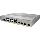 Cisco 3560CX-12PD-S Layer 3 Switch - 12 Ports - Manageable - 3 Layer Supported - PoE Ports - Desktop, Rack-mountable, Rail-mountable - Lifetime Limited Warranty