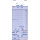 Blueline Guest Checks, Bilingual - 100 Sheet(s) - 1 Part - 1 Each