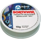 LEE Sortkwik Fingertip Moistener - White - Odorless, Stainingless, Non-toxic