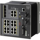 Cisco IE-4000-8GT8GP4G-E Industrial Ethernet Switch - 20 Ports - Manageable - 10/100/1000Base-T - 3 Layer Supported - Modular - 4 SFP Slots - 40 W Power Consumption - 240 W PoE Budget - Twisted Pair, Optical Fiber - Rack-mountable, DIN Rail Mountable