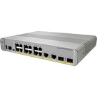 Cisco 3560CX-8PC-S Layer 3 Switch - 8 Ports - Manageable - 10/100/1000Base-T, 1000Base-X - 3 Layer Supported - 2 SFP Slots - PoE Ports - Desktop, Rack-mountable, Rail-mountable - Lifetime Limited Warranty