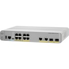Cisco 2960CX-8PC-L Ethernet Switch - 10 Ports - Manageable - Gigabit Ethernet - 10/100/1000Base-T, 1000Base-X - 3 Layer Supported - 2 SFP Slots - 124 W PoE Budget - Twisted Pair, Optical Fiber - PoE Ports - Desktop, Rack-mountable, Rail-mountable - Lifetime Limited Warranty