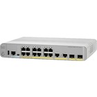 Cisco 3560CX-12TC-S Layer 3 Switch - 12 Ports - Manageable - 3 Layer Supported - PoE Ports - Desktop, Rack-mountable, Rail-mountable - Lifetime Limited Warranty