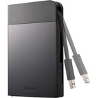 Buffalo MiniStation Extreme HD-PZN2.0U3B 2 TB Portable Rugged Hard Drive - External - SATA (SATA/300) - TAA Compliant - USB 3.0 - 3 Year Warranty - 1 Pack