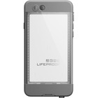 LifeProof iPhone 6 Case - nüüd - For Apple iPhone 6 Smartphone - White, Gray - Water Proof, Drop Proof, Snow Proof, Shock Proof, Dirt Proof, Dust Proof