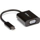 StarTech.com USB-C to VGA Adapter ? Thunderbolt 3 Compatible ? USB C Adapter ? USB Type C to VGA Dongle Converter - Connect your MacBook, Chromebook or laptop with USB-C to a VGA monitor/projector - Hassle-free setup with reversible USB Type C connector - lightweight/compact - Thunderbolt 3 compatible - Resolutions up to 1920x1200 - Upgraded version is CDP2VGAEC